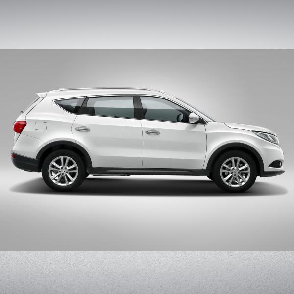 High Speed DFSK GLORY 580 SUV Electric Cars with Front drum Rear drum Brake System