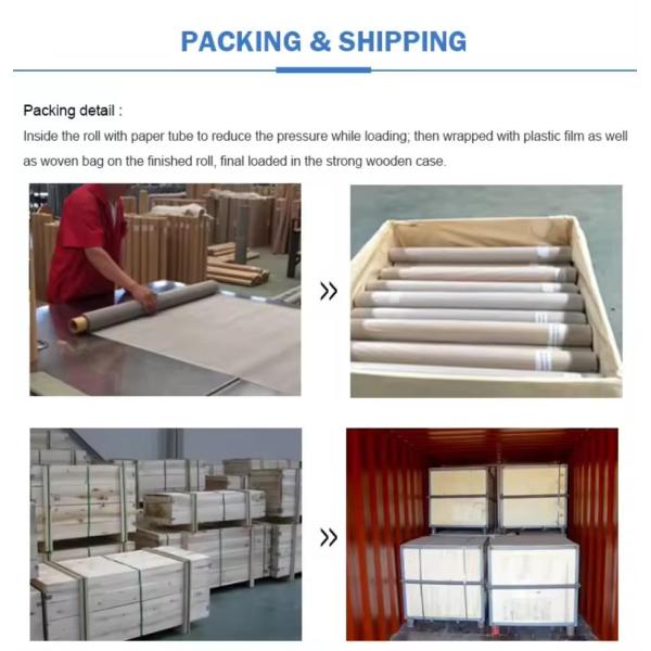 Stainless Steel Screen Mesh High Wear Resistance Long Service Life