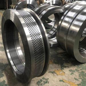 20CrMnTi 52 To 60HRC Flat Wood Pellet Mill Ring Die CPM