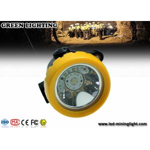 China 170g yellow GL-T2  wireless intrinsically safe mining headlight with 2.2Ah Li-ion Battery with PP meterial on sale