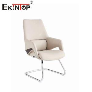 Restaurant Hotel Gathering Party White Leather Chair With Metal Legs