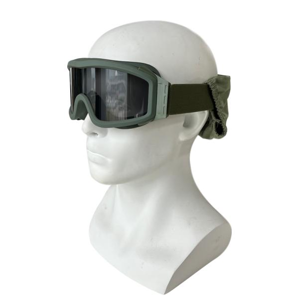 Military-Grade PC Lens Sport Glasses Desert Locust Protective Goggles Three-piece set