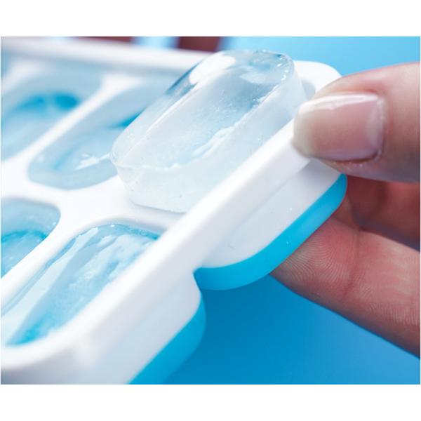 Stocked 14 Cavity Ice Cube Maker Molds with Lids and Bpa Free PP Plastic