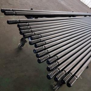 T51 Extension Threaded Drill Rod Flushing Hole 21.5mm For Bench Drilling