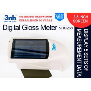 Paint Paper Digital Gloss Meter NHG268 20° 60° 85° Degree Touch Screen Operation