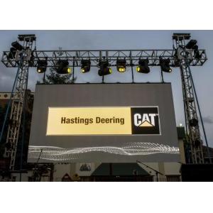 Fixed/Iron Box LED Poster Display, LED Video Display Panel Aluminum HD Stereo