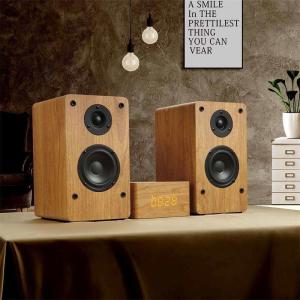 Portable Multimedia Bluetooth Speaker , Super Bass Bookshelf Audio Speakers