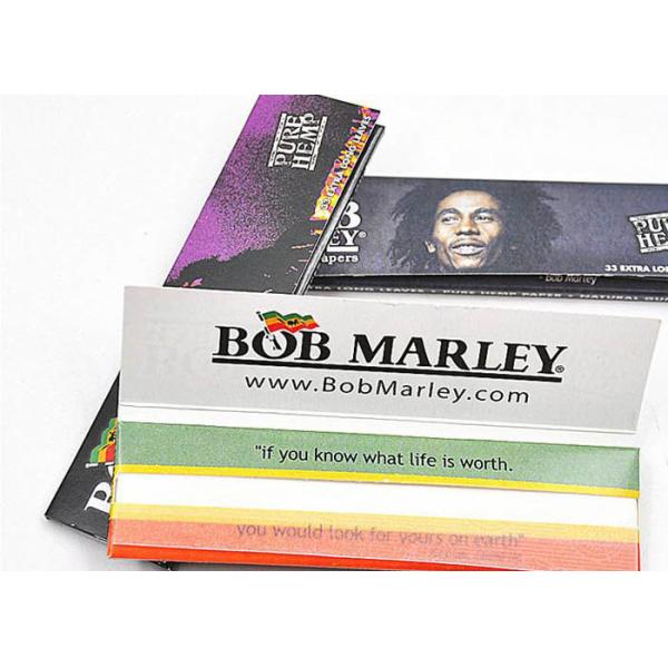 Bob Marley Cigarette Paper Roll 110mm Translucent Hemp Fiber Material