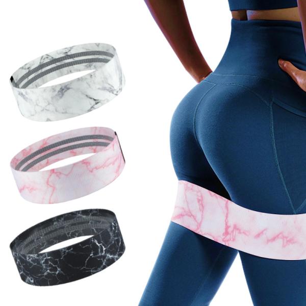Buy Heavy Duty Full Silicone Gritin Resistance Bands SGS Exercise Bands at wholesale prices