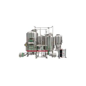 Red Copper Brewpub Equipment 500L Automatic Controlling With Electricity Heating