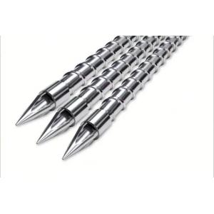 HDPE Bimetallic Pvc Screw And Barrel With Flange Machinery Parts