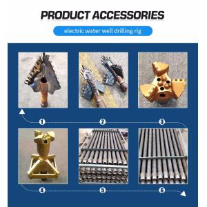 80 Meter Multifunctional Gasoline Diesel Water Well Drilling Rig, Irrigation