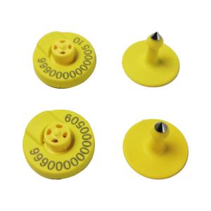 China Efficient RFID Ear Tag For Animal Tracking With Tension Up To 350N Electronic For Cattle on sale