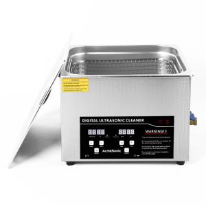 Stainless Steel Ultrasonic Cleaner with Adjustable Heating Powerful 360W