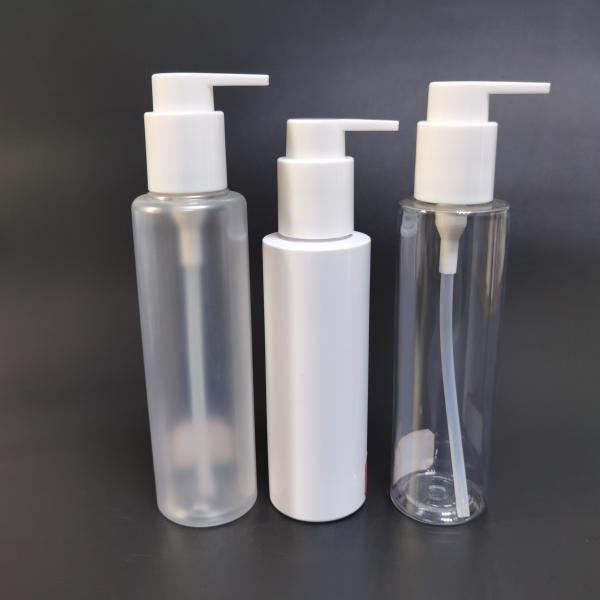 120ml White Liquid Soap Hand Wash Bottle PET Plastic Dispenser Soap Foam Pump