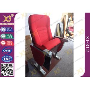 Aluminum Base Church Hall Chairs With Painted Back / University Furniture