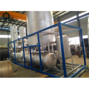 10TPD 15TPD 20TPD Waste Tire Pyrolysis Oil Distillation To Diesel Oil Refinery