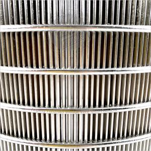 Durable Wedge Wire Containers High Weave Density Plain Weave Method