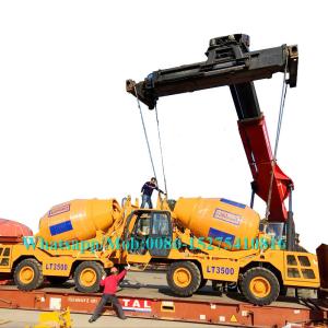 Easy Control Concrete Construction Equipment Concrete Mixer Vehicle With 30%