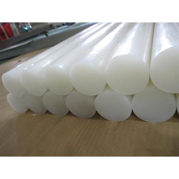 Buy High Impact Resistant Plastic PVDF Rod With High Abrasion Resistance at wholesale prices