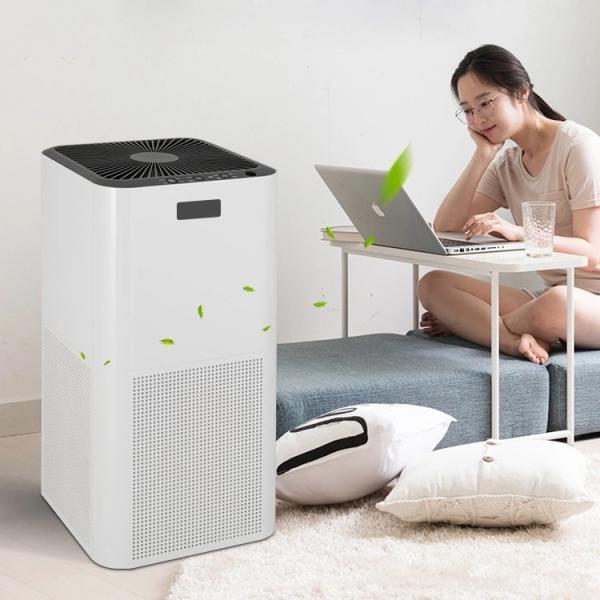 Clean Room 520m3/H PM2.5 Display Home Air Purifiers 46W