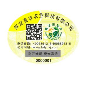 China Decorative Holographic Security Stickers with Customizable Thickness on sale