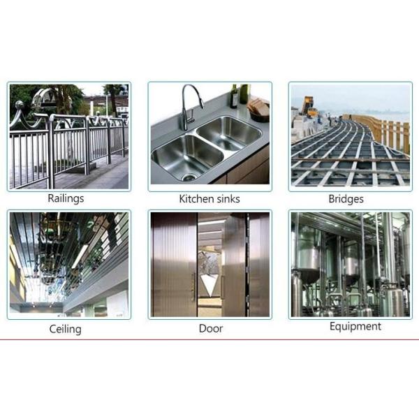 Silver 304 Stainless Steel Sheets 0-3mm Thick Hot Rolled Cold Rolled