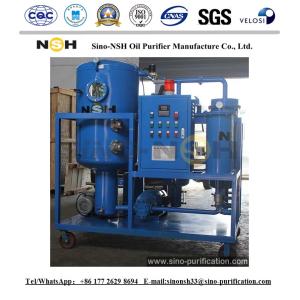Vacuum 6000L/H Turbine Oil Purifier Filtration Machine 53KW Steel