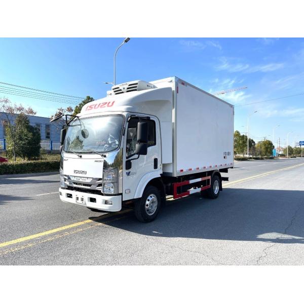 Strong Refrigeration System Commercial Vehicles Isuzu M100 Refrigerated Truck