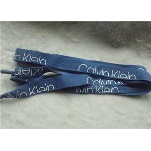 Matte Screen Printing Silicon String Non Elastic Cord For Shoelace Or Trousers
