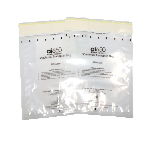Buy LDPE Medical Disposable Leak Proof Biohazard Specimen Bag For Lab at wholesale prices
