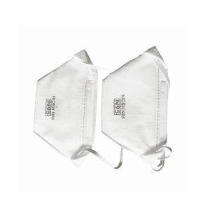 Horizontal Disposable Breathing Mask , Earloop Procedure Masks Skin Friendly