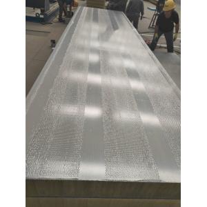 Easy Installation Acoustic Sandwich Panel Rockwool Glass Wool Sound Absorbing