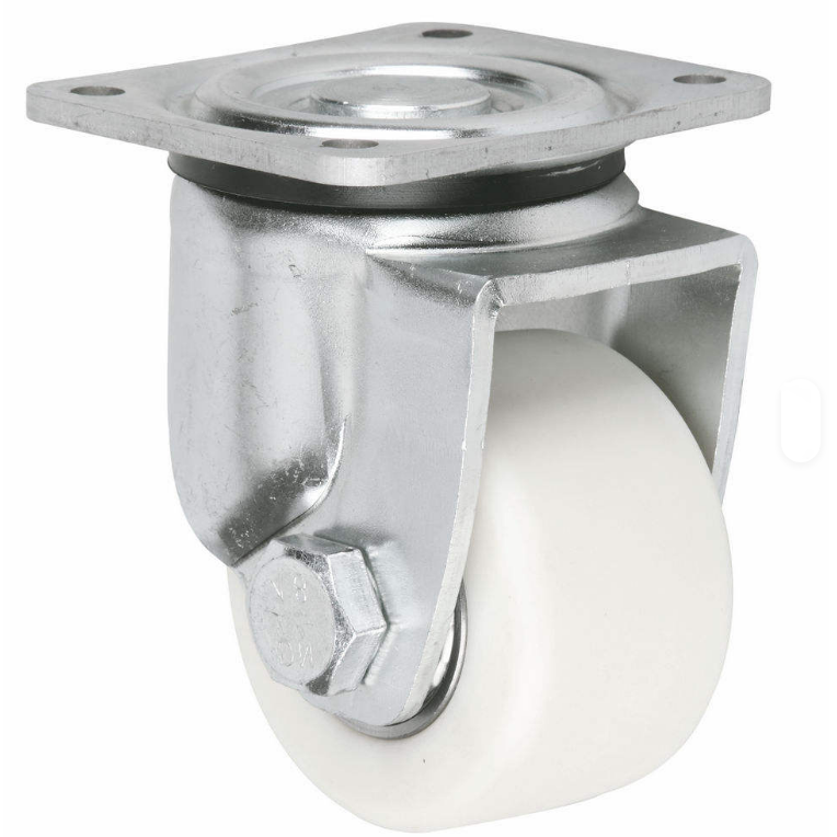 Heavy-Duty Mini Swivel Casters with 360-Degree Rotation for Industrial and