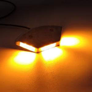 6W Tail Lift Warning Lights IP67 Trailer Plate Light For Construction Site