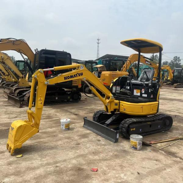 Good Quality Used Komastu PC20 Mini Excavators 2 Ton Samll Secondhand Digger