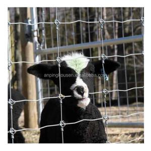 Galvanized Woven Wire Deer Fence for Farm and Field Kraal Height 0.8-2.4m Heat