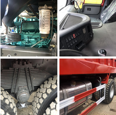 Cheap Tipping Trailer HOWO 30t Triler Sinotruk 6X4 336/371HP Heavy Duty Trucks Used Dump Truck for Sale