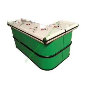 Non Electric Stainless Steel Checkstand Desk / Retail Cash Register Counters