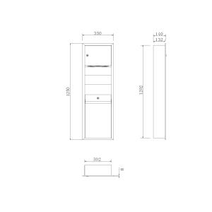 Stainless Steel bathroom tissue dispenser toilet Paper Towel Holder/Dispenser