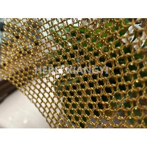 Decoration Divider 12mm Metal Ring Mesh Welded
