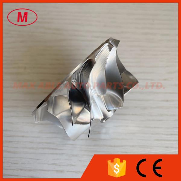 GT28 reverse 50.00/61.00mm 7+7 blades high performance turbocharger milling/aluminum 2618/billet compressor wheel