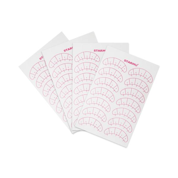 Buy Eyelash Extension Practice Eye Tips Sticker Wraps Paper Patches at wholesale prices