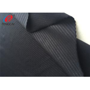 Embossed Polyester Lycra Fabric , Weft Knitted Fabric , T-shirt Material