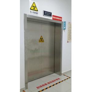 SS Surface Class I Radiation Protection Lead Door With Ionizing Radiation Sign