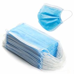 Earloop Disposable Medical Face Mask 99% Bacterial Filtration Latex Free