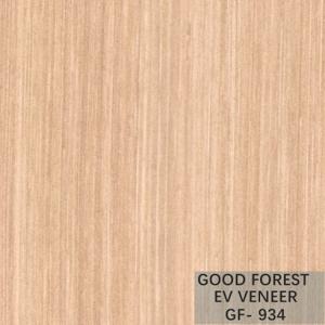 Engineered Custom Wood Veneer Panels Irregular Texture For Decoration ISO