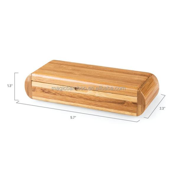 Functional Design Bamboo Sculpture Gift Box Deluxe Corkscrew 31.75 x 31.75 x 19cm