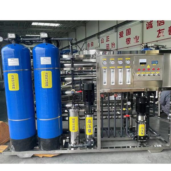 380V/1.5Kw Automatic Control Borehole Well Water Reverse Osmosis Treatment