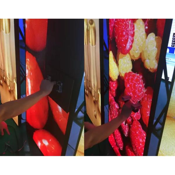 Pixel Pitch 2.59mm LED Poster Displays , LED Advertising Player Screen Aluminum